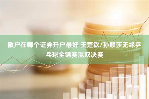 散户在哪个证券开户最好 王楚钦/孙颖莎无缘乒乓球全锦赛混双决赛